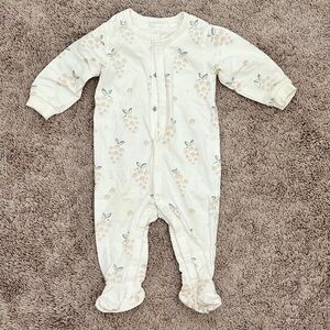 FIRSTS by petit lem Footed Sleeper